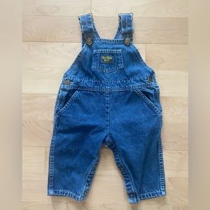 Vintage OshKosh Denim Baby Overalls